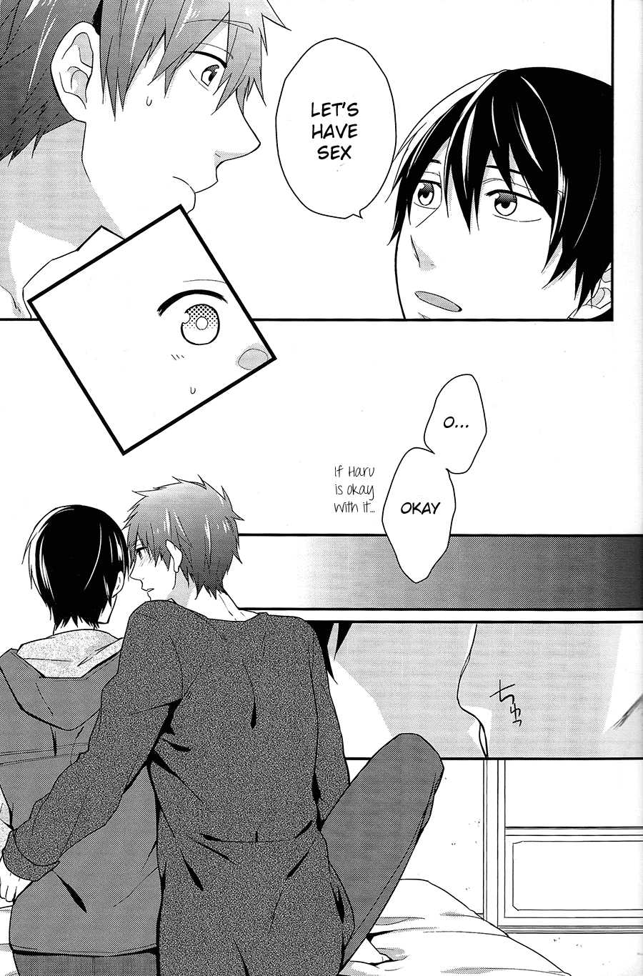 (Renai Survival) [Shuukyuu Itsukasei (Touya Tsuduru)] good for nothing (Free!) [English] [ichigo-day] - Page 15