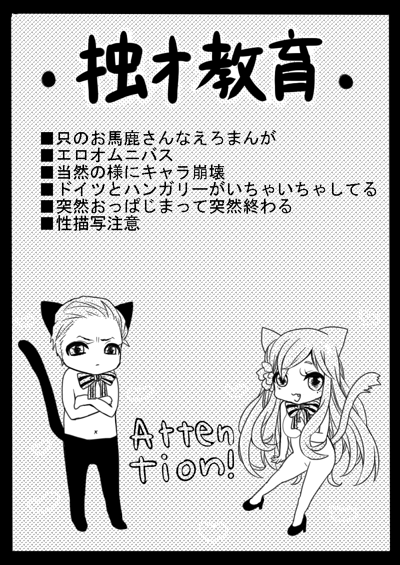 [Midorikawa Pest] Dosai Kyouiku (Axis Powers Hetalia) - Page 2