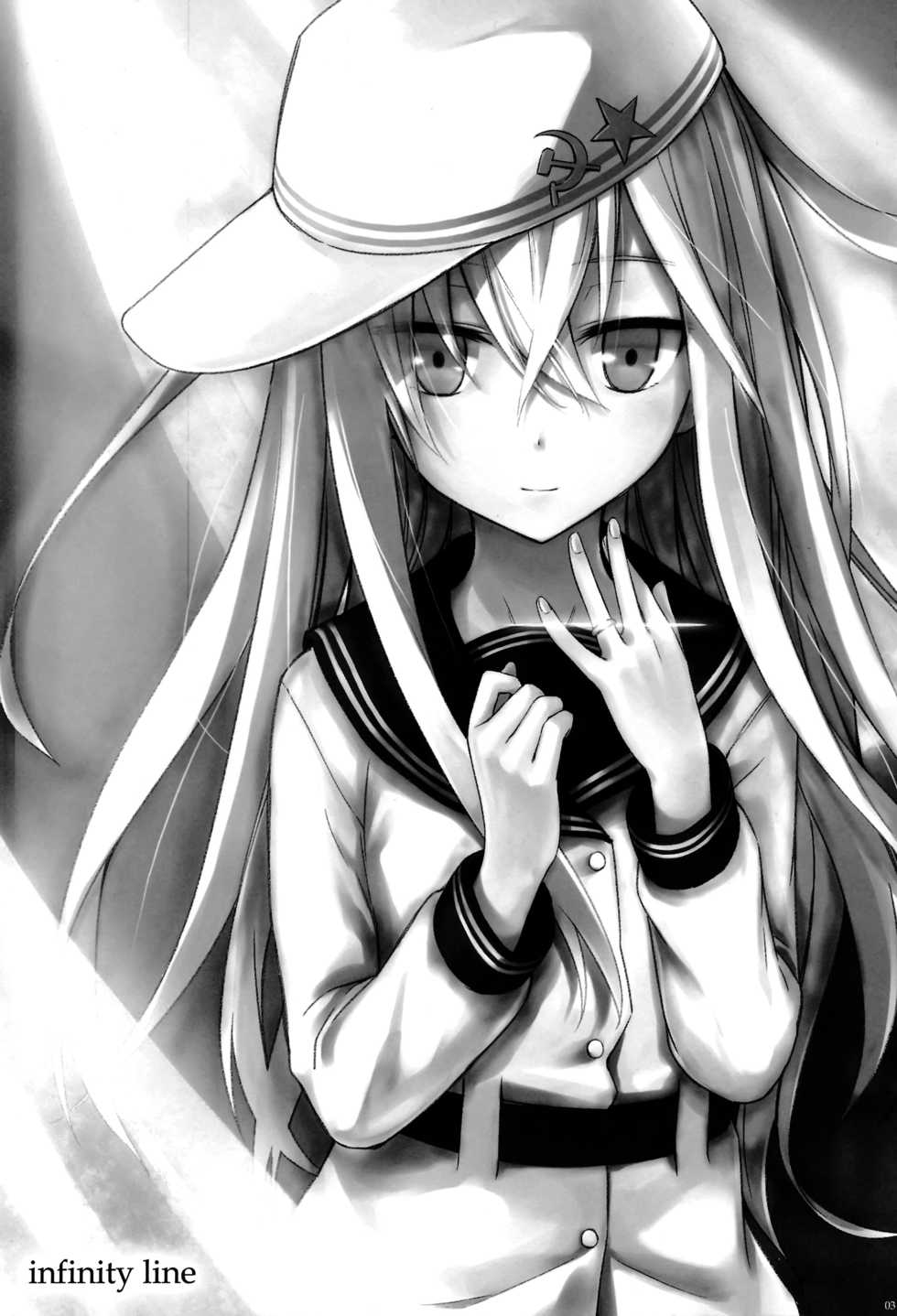 (C86) [infinity line (Misato Nana)] Verniy to Kakko Kari (Kantai Collection -KanColle-) [textless] - Page 3