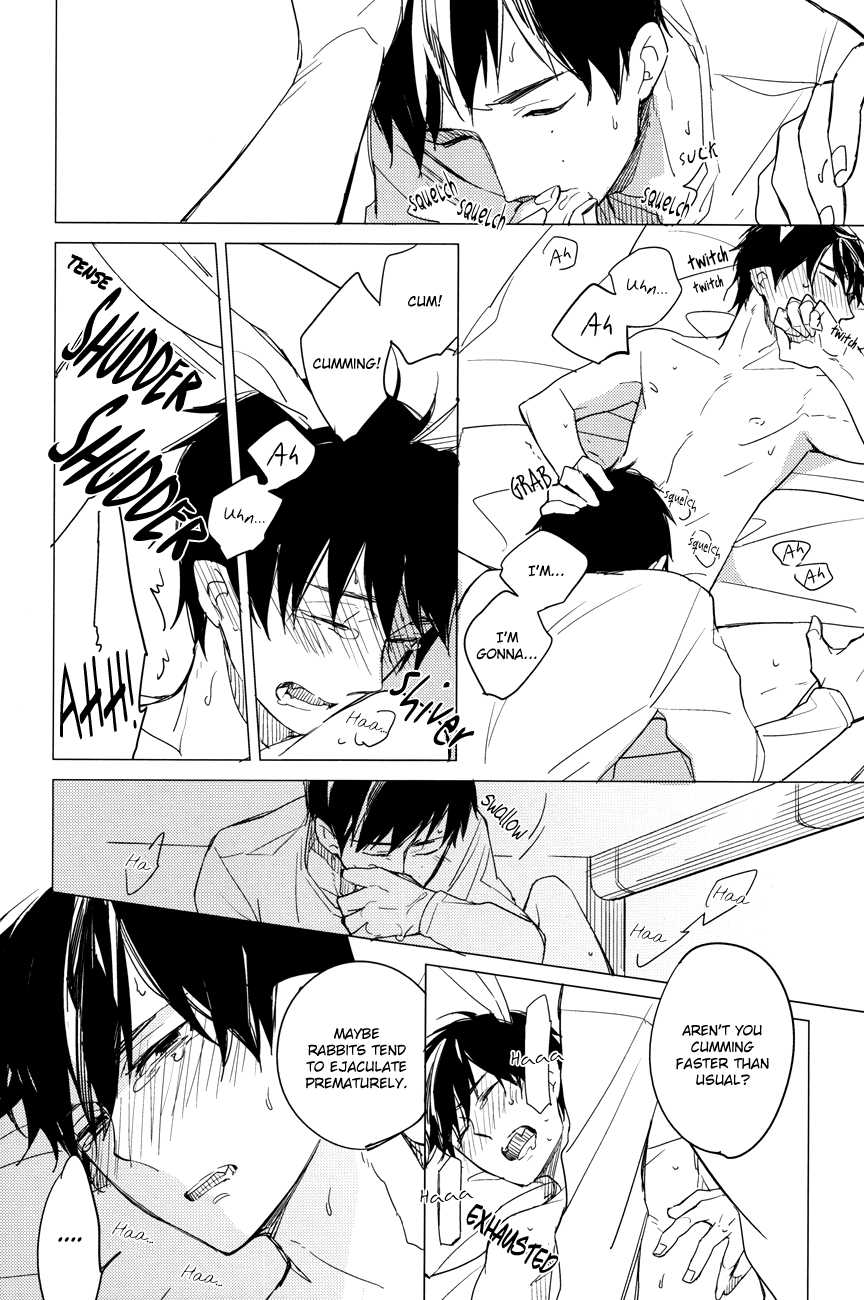 (SPARK7) [licca (Kashima)] Usagi ni Natta Oniisama | My Brother Became a Rabbit (Ao no Exorcist) [English] [Baka Dumb Aho Scans] [Decensored] - Page 18