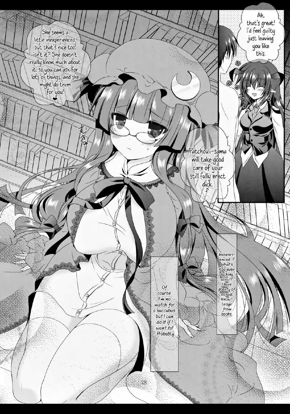 (C84) [Setoran (Itou Seto, Tanno Ran)] MAGIC MAGIC (Touhou Project) [English] {Afro} - Page 28