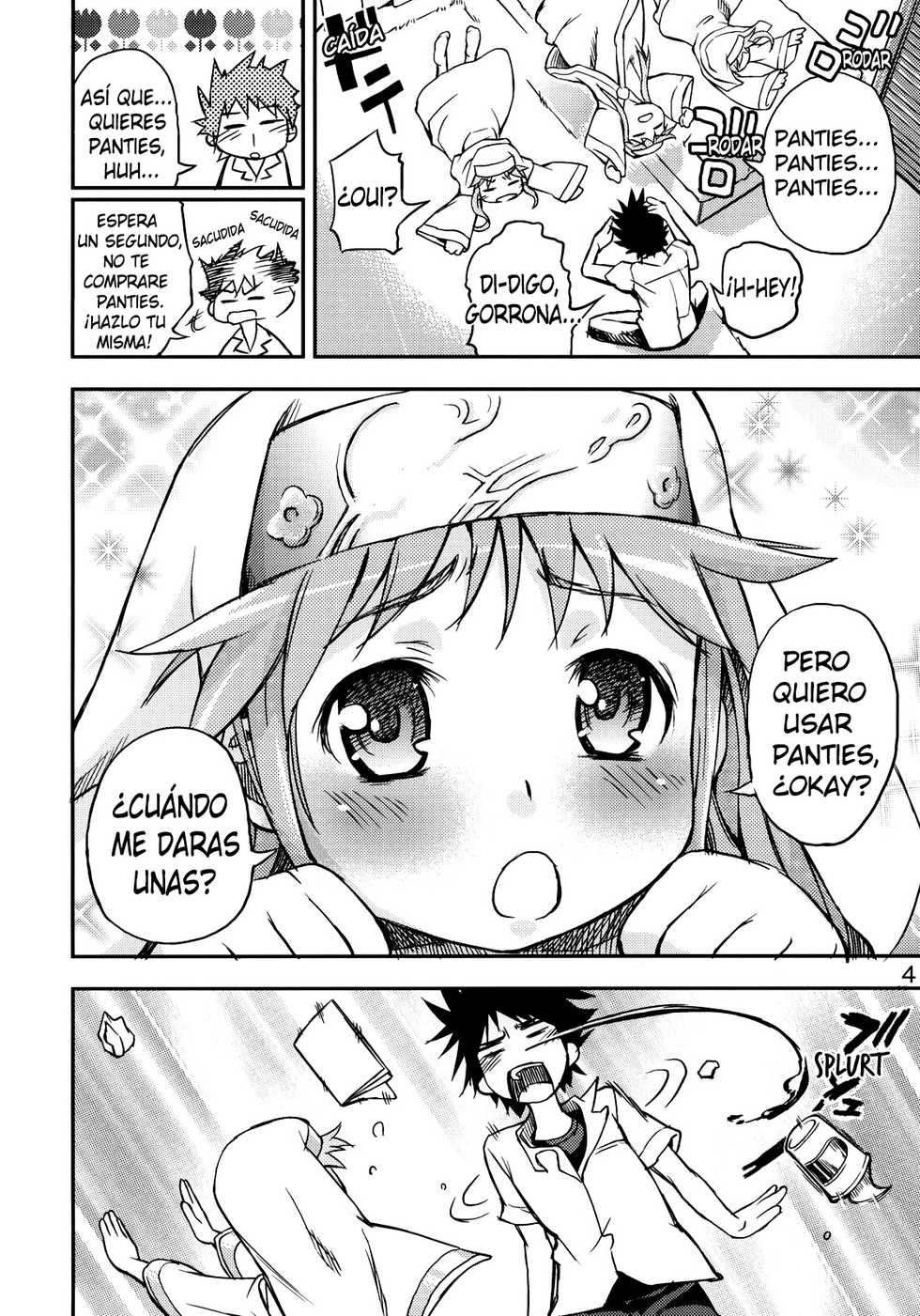 (C75) [Panzer (Sorase Haruyuki)] Toaru Pantsu no Index (Toaru Majutsu no Index) [Spanish] - Page 3