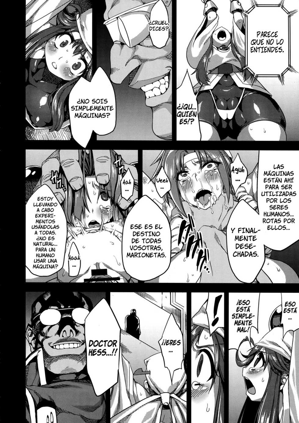 (C85) [OVing (Obui)] Hentai Marionette (Saber Marionette J) [Spanish] =P666HF= - Page 12