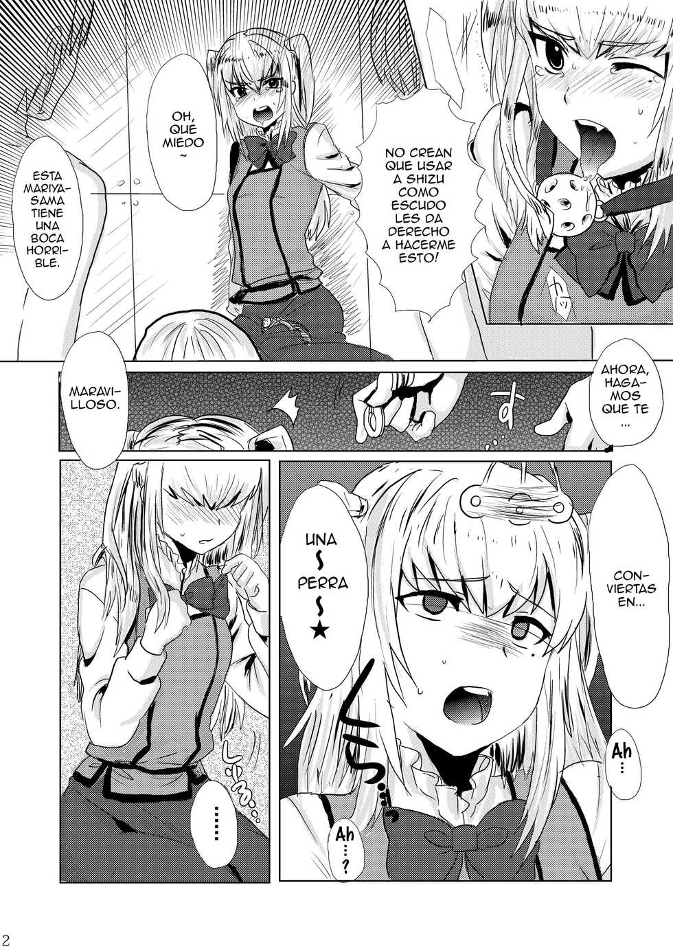(C80) [Mine Noujou (Mine Mura)] Inran Seibo Mariya-sama (Maria Holic) [Spanish] {ElMoeDela8} [Incomplete] - Page 3