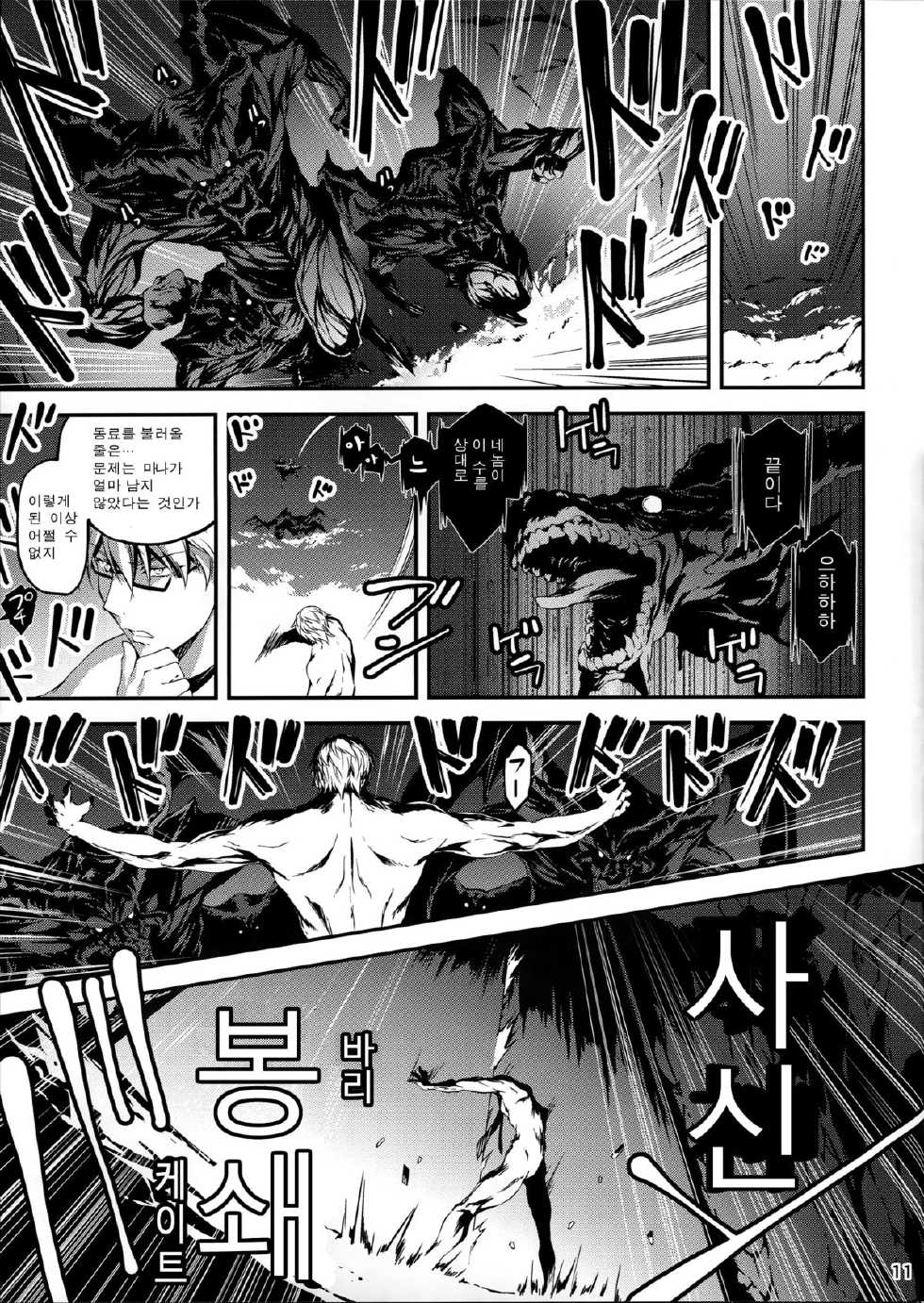 (COMIC1☆9) [Kikurage-ya (Kikurage)] Kuro no Ryman to Shireizukai Kuroel [Korean] [Luneclad] - Page 13