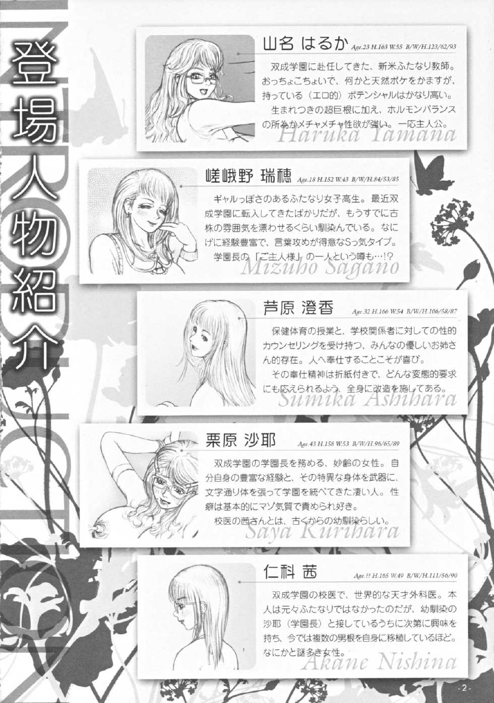 (Futaket 6) [LOWHIDE PROJECT (Lowhide)] Meshimase! Futanari Teachers ☆ 3rd - Page 3