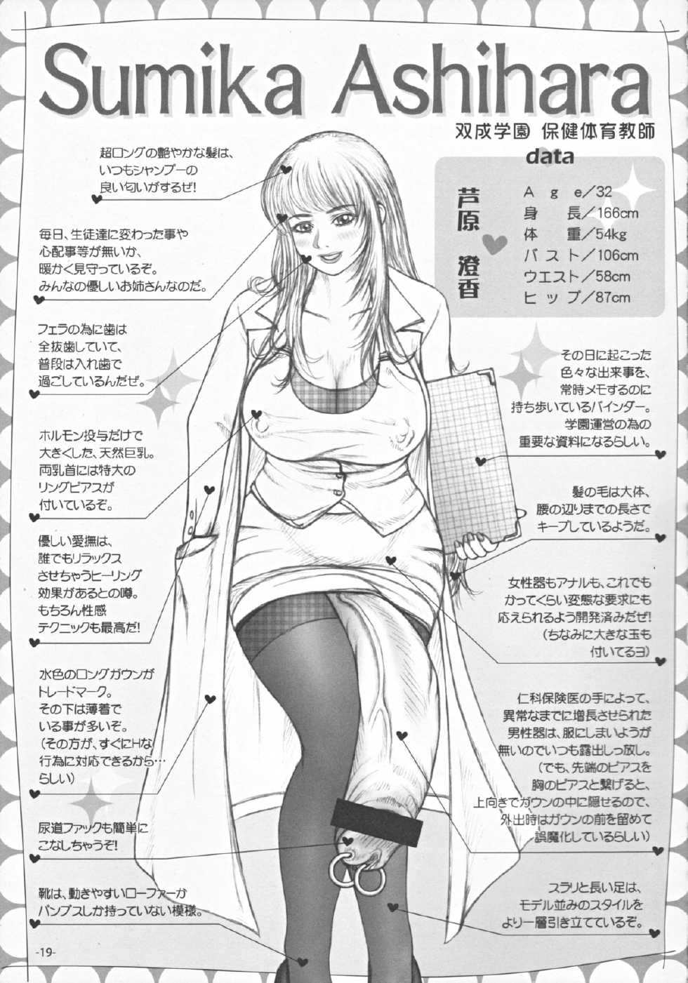 (Futaket 6) [LOWHIDE PROJECT (Lowhide)] Meshimase! Futanari Teachers ☆ 3rd - Page 20