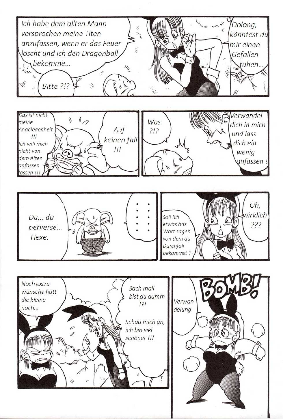 (C83) [Monkees (YoungJiJii)] Dragon Ball EB 1 - Episode of Bulma (Dragon Ball) [German] [R0tagemo][Color ongoing] - Page 32