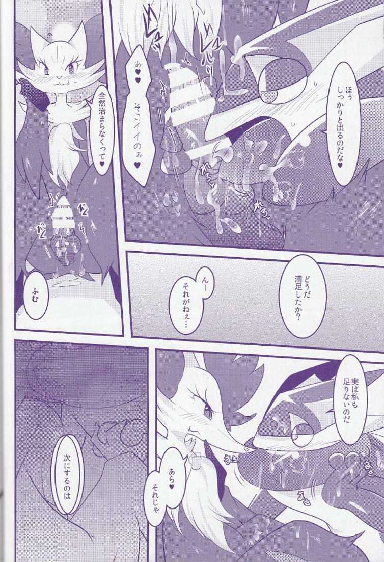 (C87) [BLACK FANG (Ryoutani Kana)] LOVE POTION PROJECT (Pokémon X and Y) - Page 21
