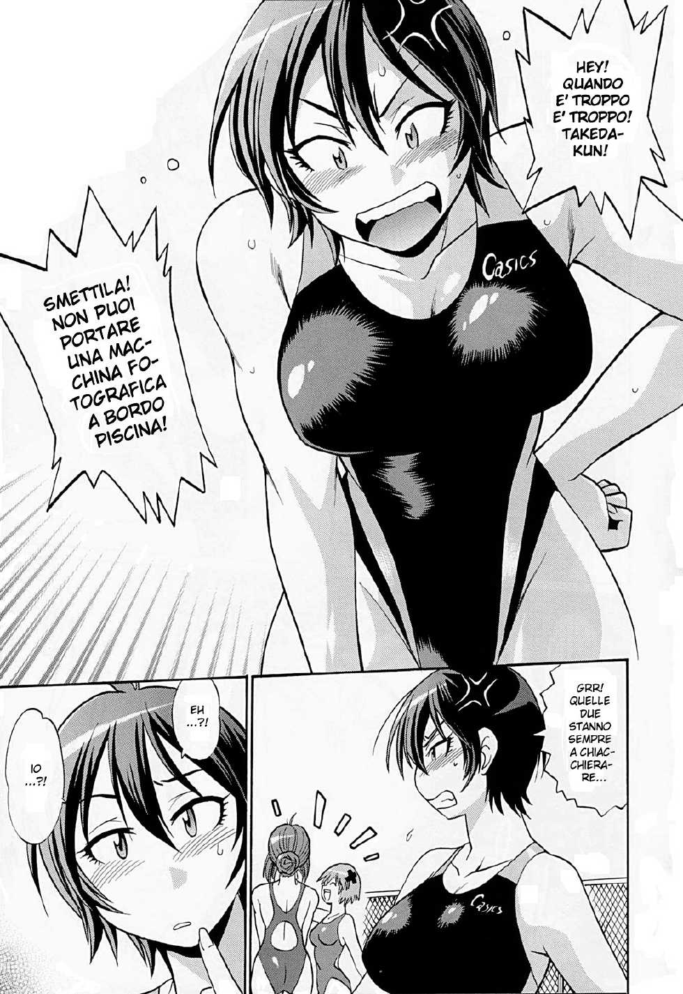 (SC40) [Studio Katsudon (Manabe Jouji)] Swimwear Oukoku (Kenkou Zenrakei Suieibu Umishou) [Italian] [LoSkizzato] - Page 34
