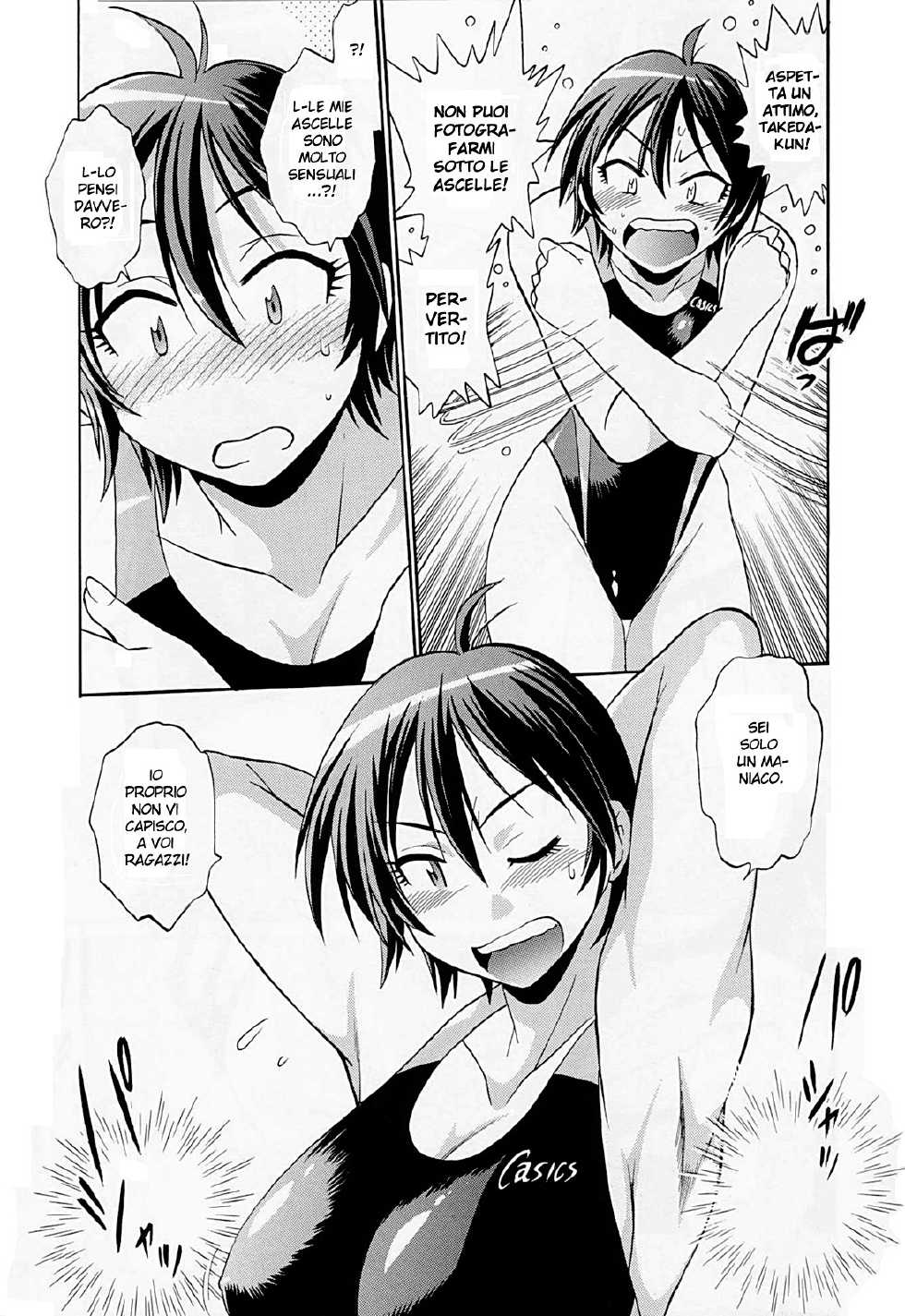 (SC40) [Studio Katsudon (Manabe Jouji)] Swimwear Oukoku (Kenkou Zenrakei Suieibu Umishou) [Italian] [LoSkizzato] - Page 36