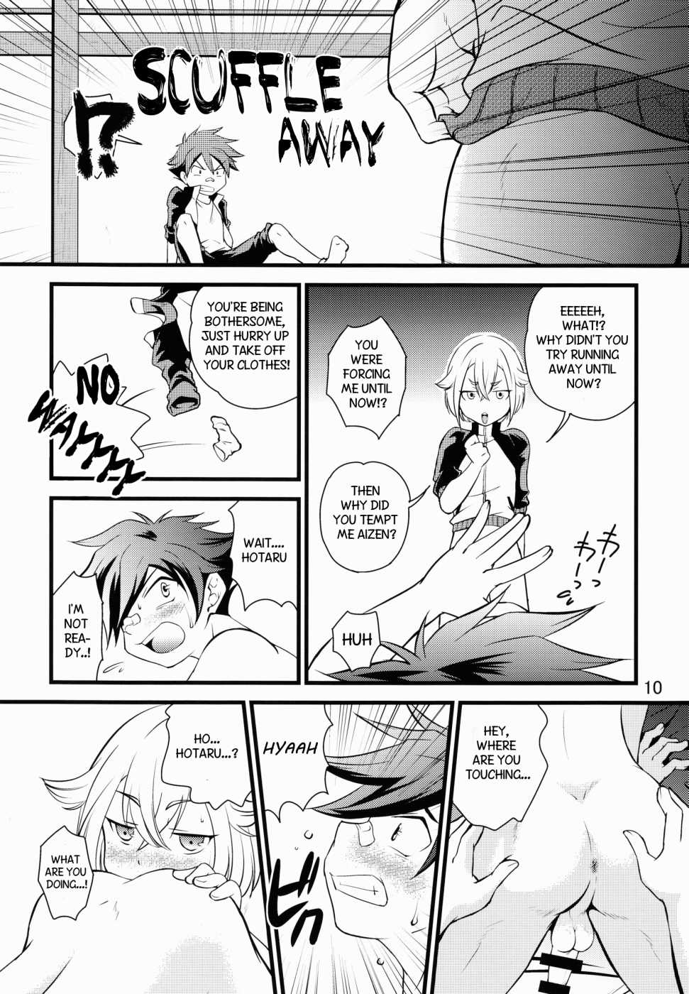 (Shota Scratch 26) [Side:M (Miyamoto Ikusa)] Aikata no Are ga Ooki Sugiru Ken | My Partner is too Big for Me (Touken Ranbu) [English] [Shotachan] - Page 8