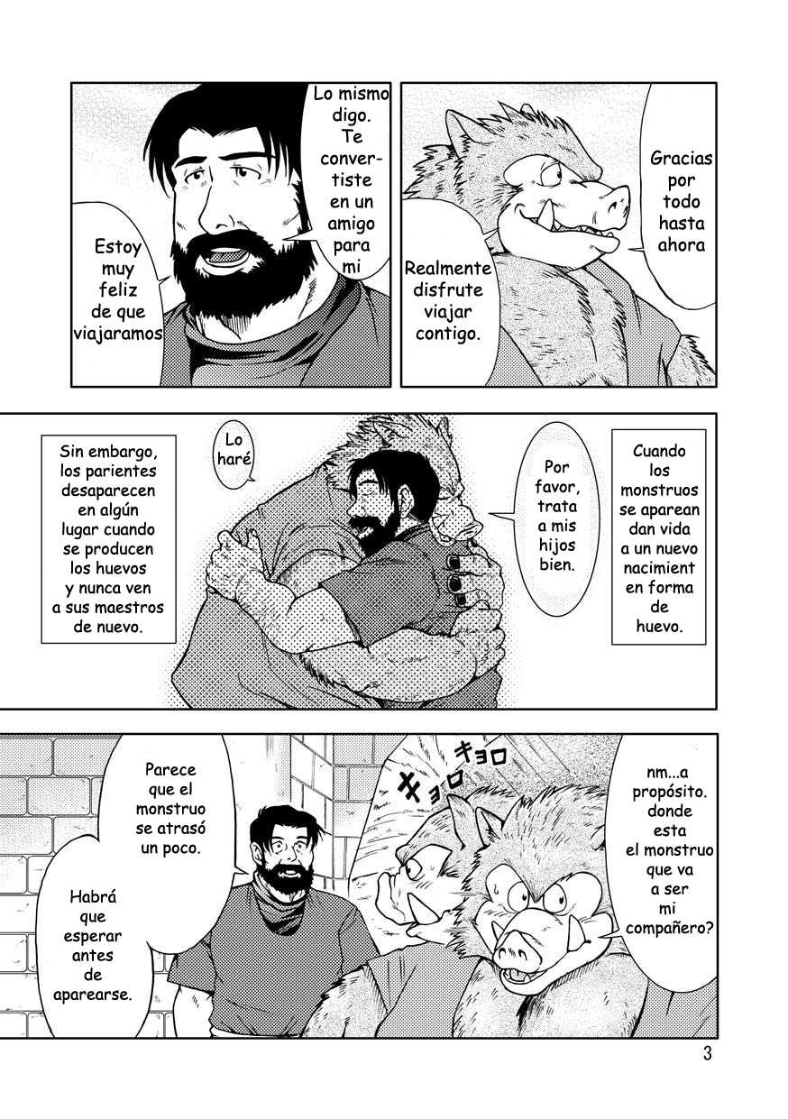 (C82) [Garakuta ga Oka (Kumagaya Shin)] Dekitama (Dragon Quest Monsters) [Spanish] - Page 4