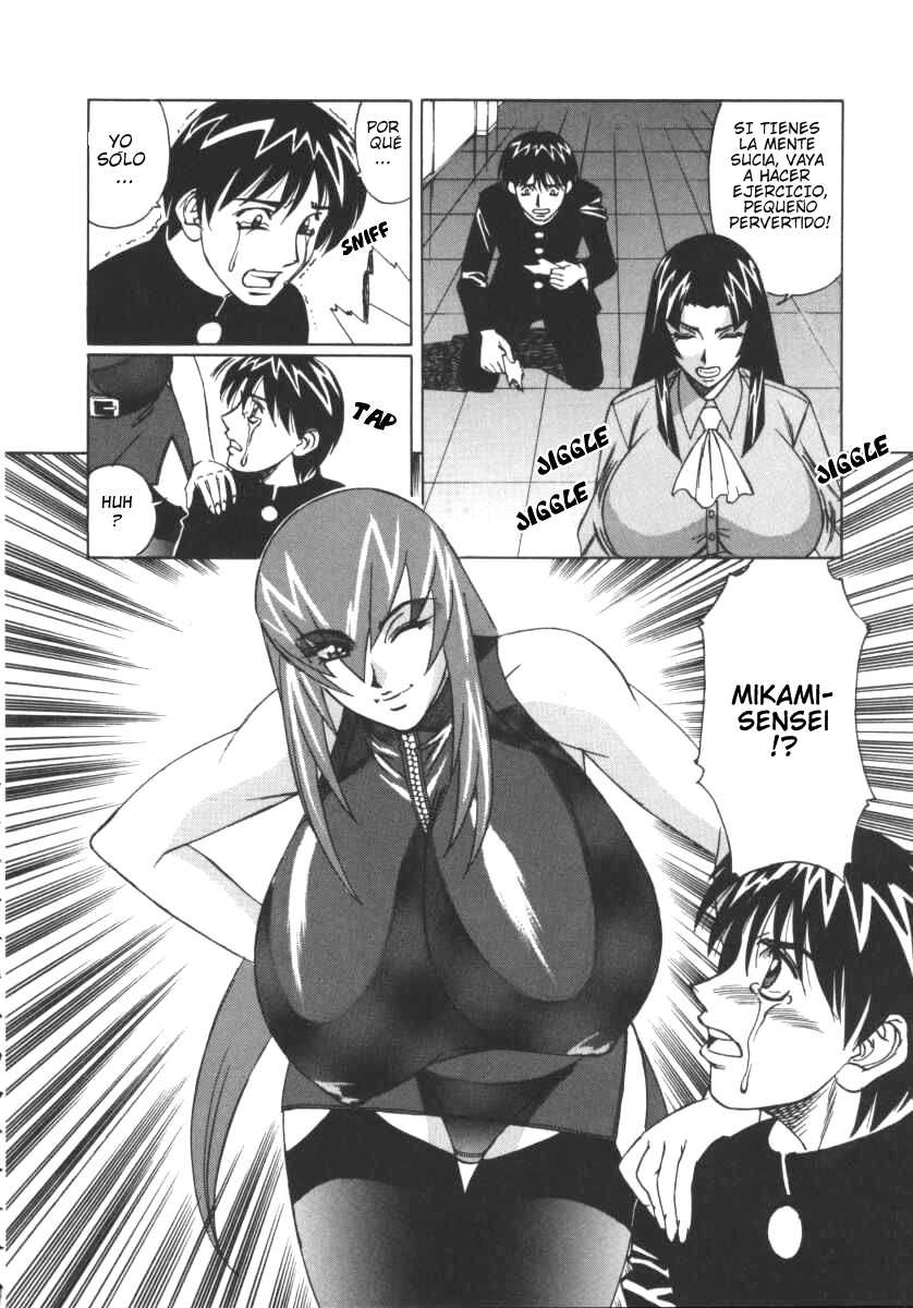[Yamamoto Yoshifumi] G-Cup Jokyoushi Reiko | Reiko la Profesora de la Copa G [Spanish] [Greed no Fansub] - Page 32