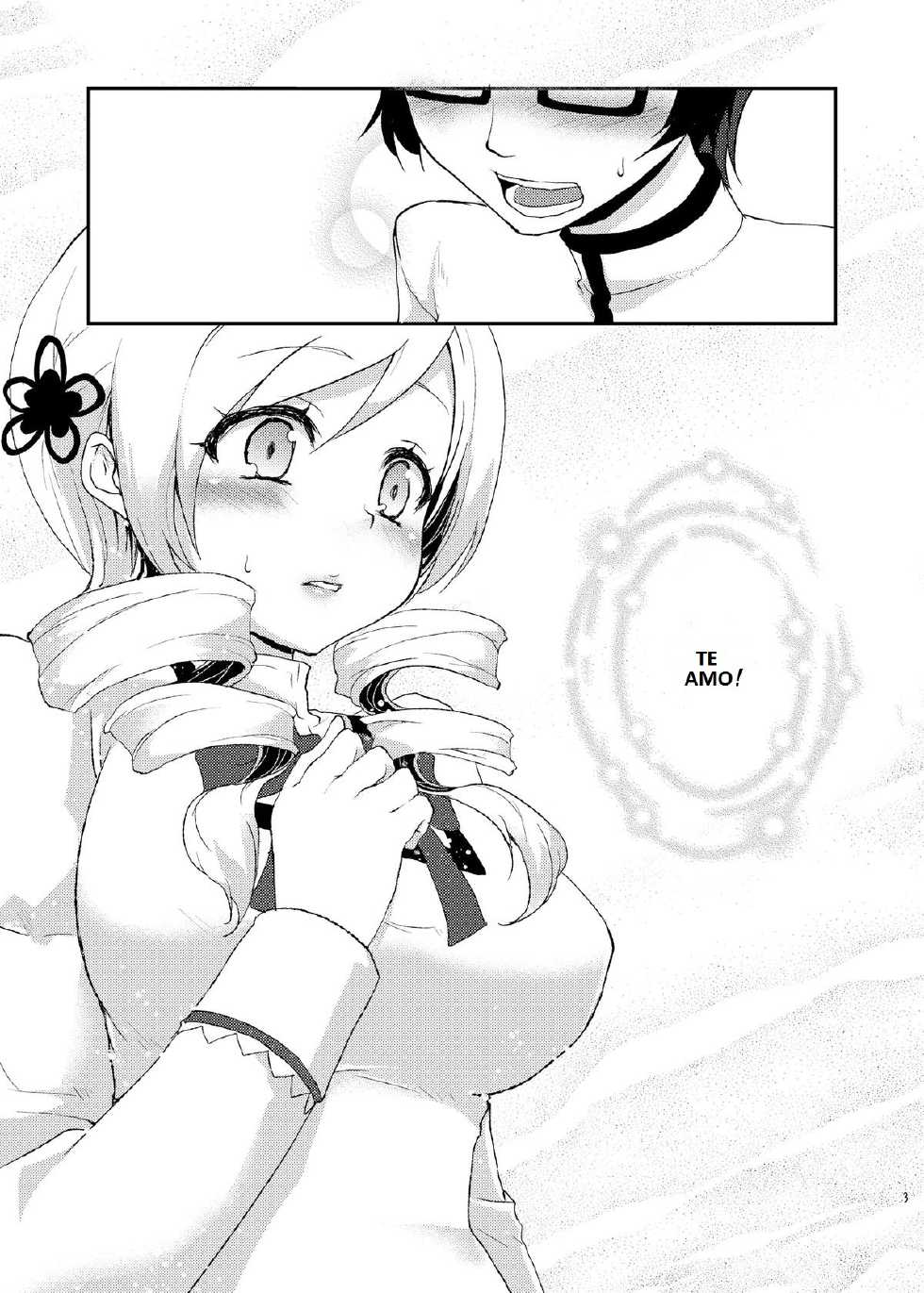 [Kaze no Gotoku! (Fubuki Poni, Fujutsushi)] Affection (Puella Magi Madoka Magika) [Spanish] [Digital] - Page 2