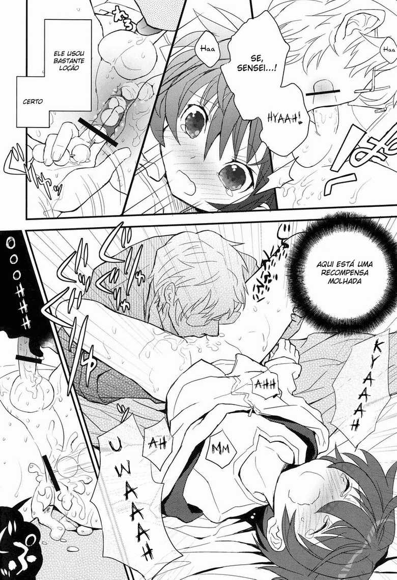 (Shota Scratch 17) [88scones (Sakaki Tsui)] Sensei, Motto Shikatte | Sensei, me castigue mais [Portuguese-BR] {ShotaFusion} - Page 17