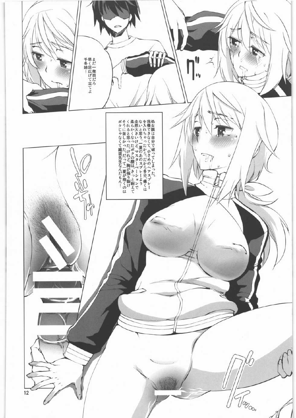 (C86) [Tougechaya (Touge Hiro)] Charlotte Dunois no Yuuutsu na Hibi (IS <Infinite Stratos>) - Page 11