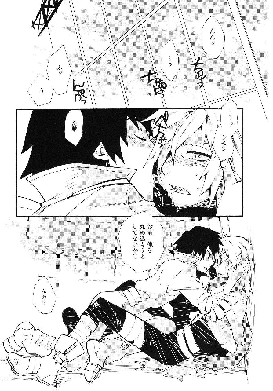 (SUPER18) [PLUSPLUG (+)] Saigo no Koi (Tengen Toppa Gurren Lagann) - Page 33