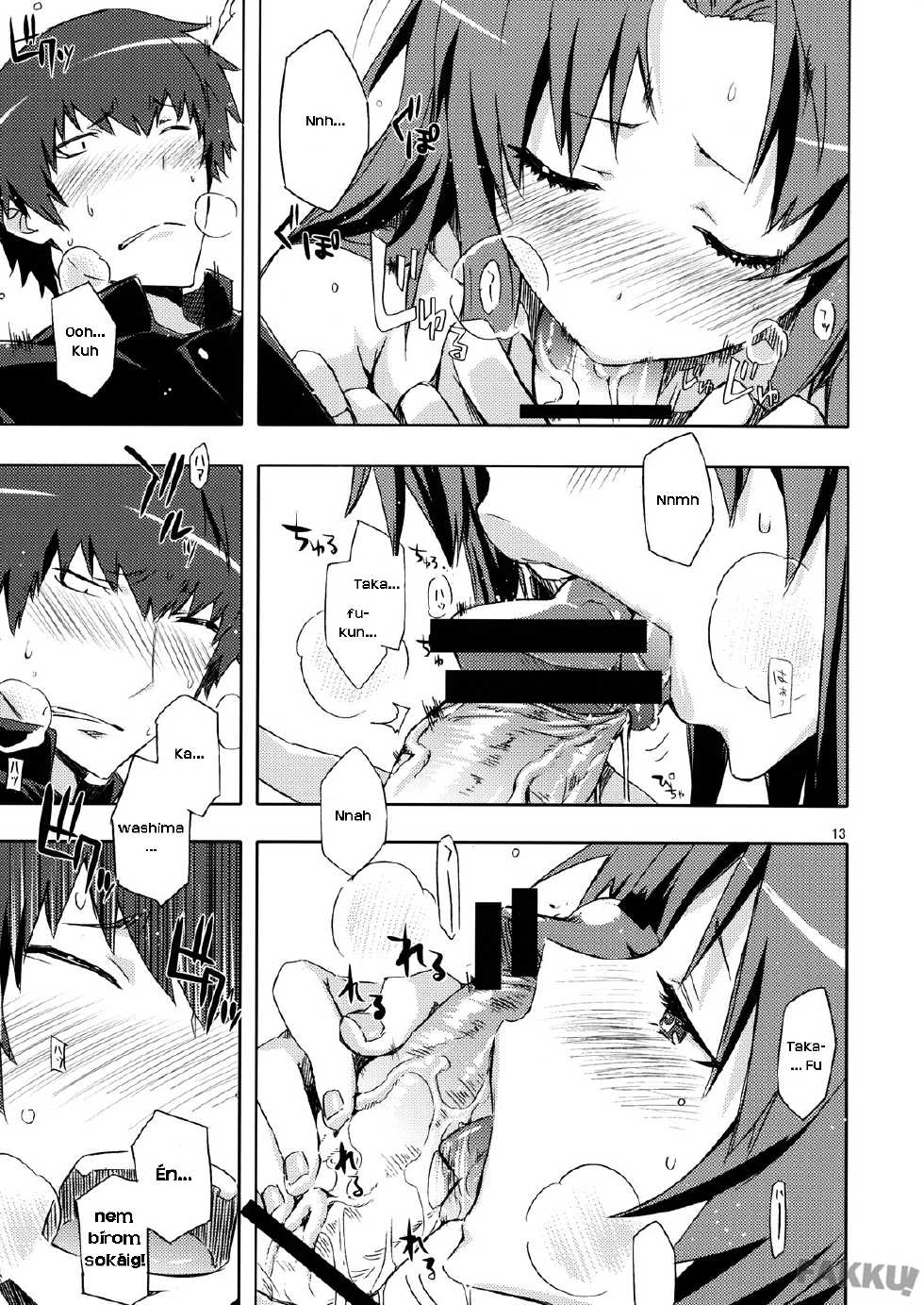 (C76) [Circle ED (Ed)] AmiEro! - amichan no eroihon! (Toradora!)  [Hungarian] [GT] - Page 12