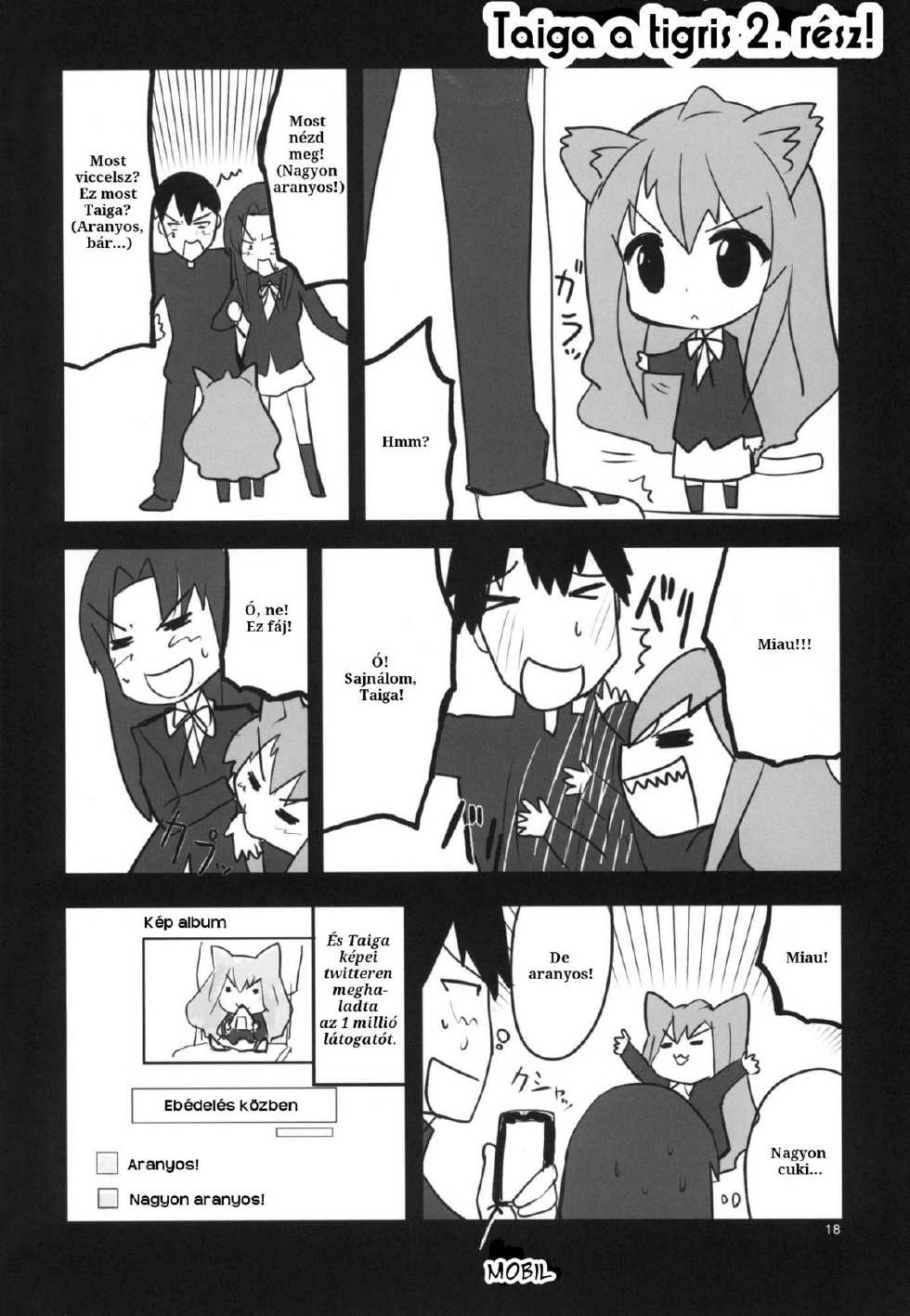 (C77) [Circle ED (ED)] AmiEro!! - amichan no eroihon 2 (Toradora!) [Hungarian] [GT] - Page 17