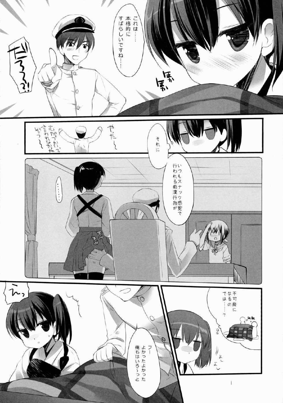 (C85) [D.N.A.Lab. (Miyasu Risa)] Atamanikimashita. (Kantai Collection -KanColle-) - Page 5