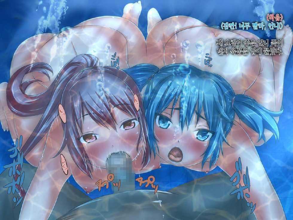 [H2O Aquarium (H2O)] Suichuu MasoKano Ch. 2 -Shimai Matomete Mizuzeme Choukyou Nikki- [Korean] [DuskTail] - Page 17