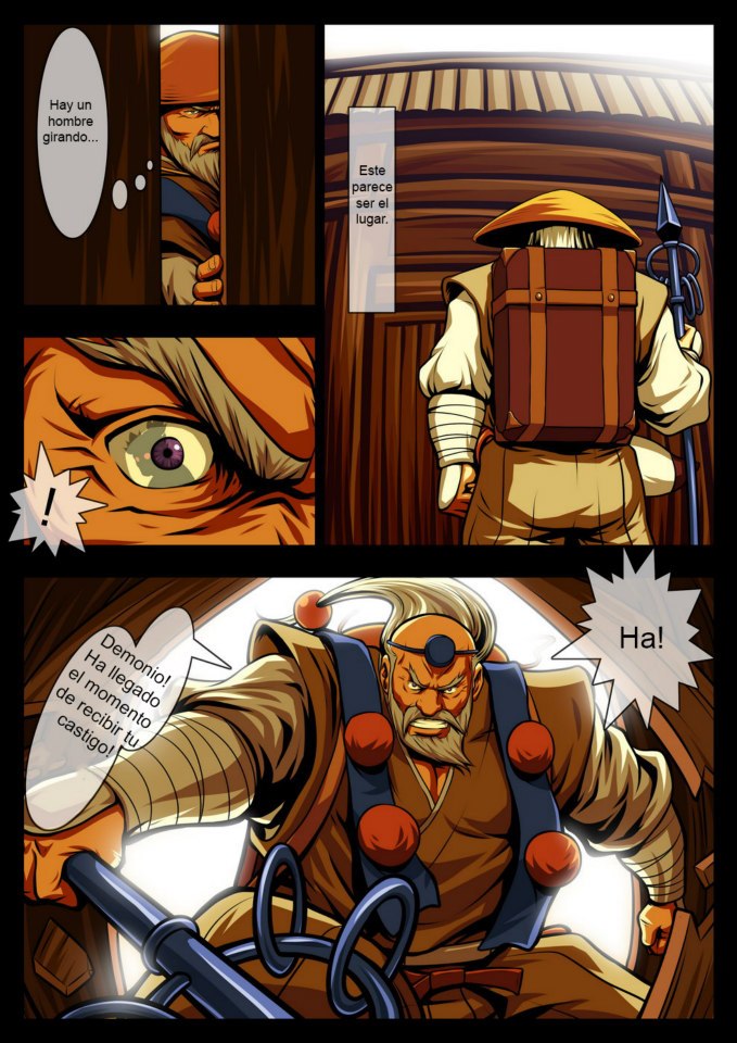 [Tora Shutsubotsu Chuui (Zelo Lee)] Exterminación demoníaca [Street figther] [Spanish] - Page 4