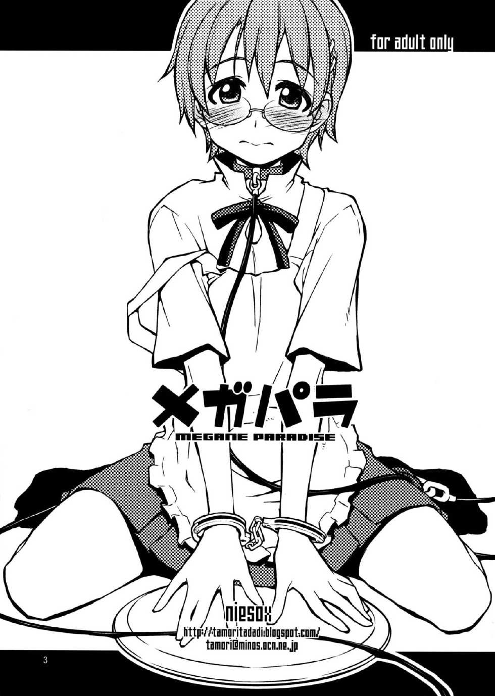 (C79) [niesox (Tamori Tadaji)] Mega Para (WORKING!!) - Page 2