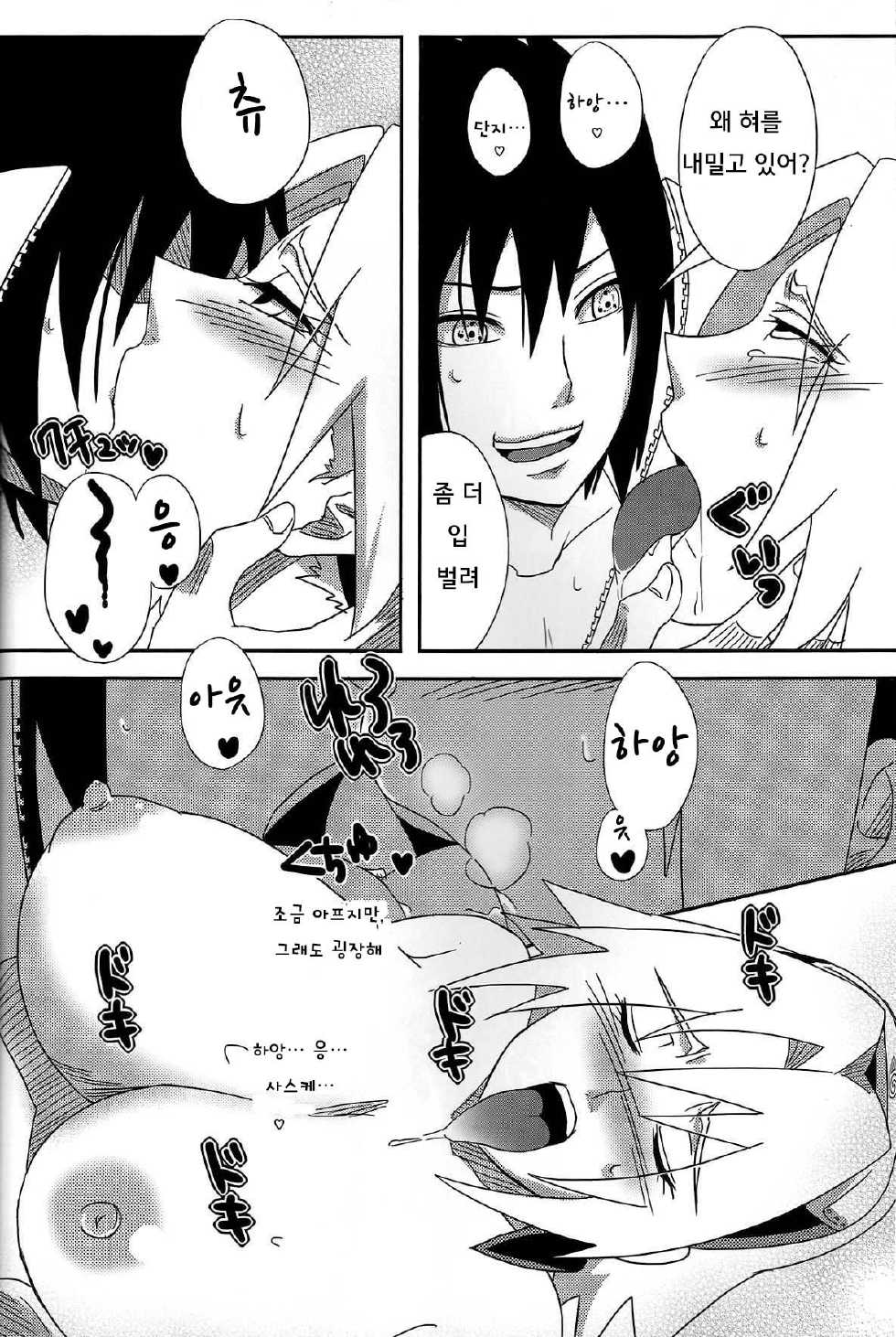 (CCOsaka94) [Pucchu (Echigawa Ryuuka, Murata., Sahara Wataru)] Sakuranbo (Naruto) [Korean] - Page 27
