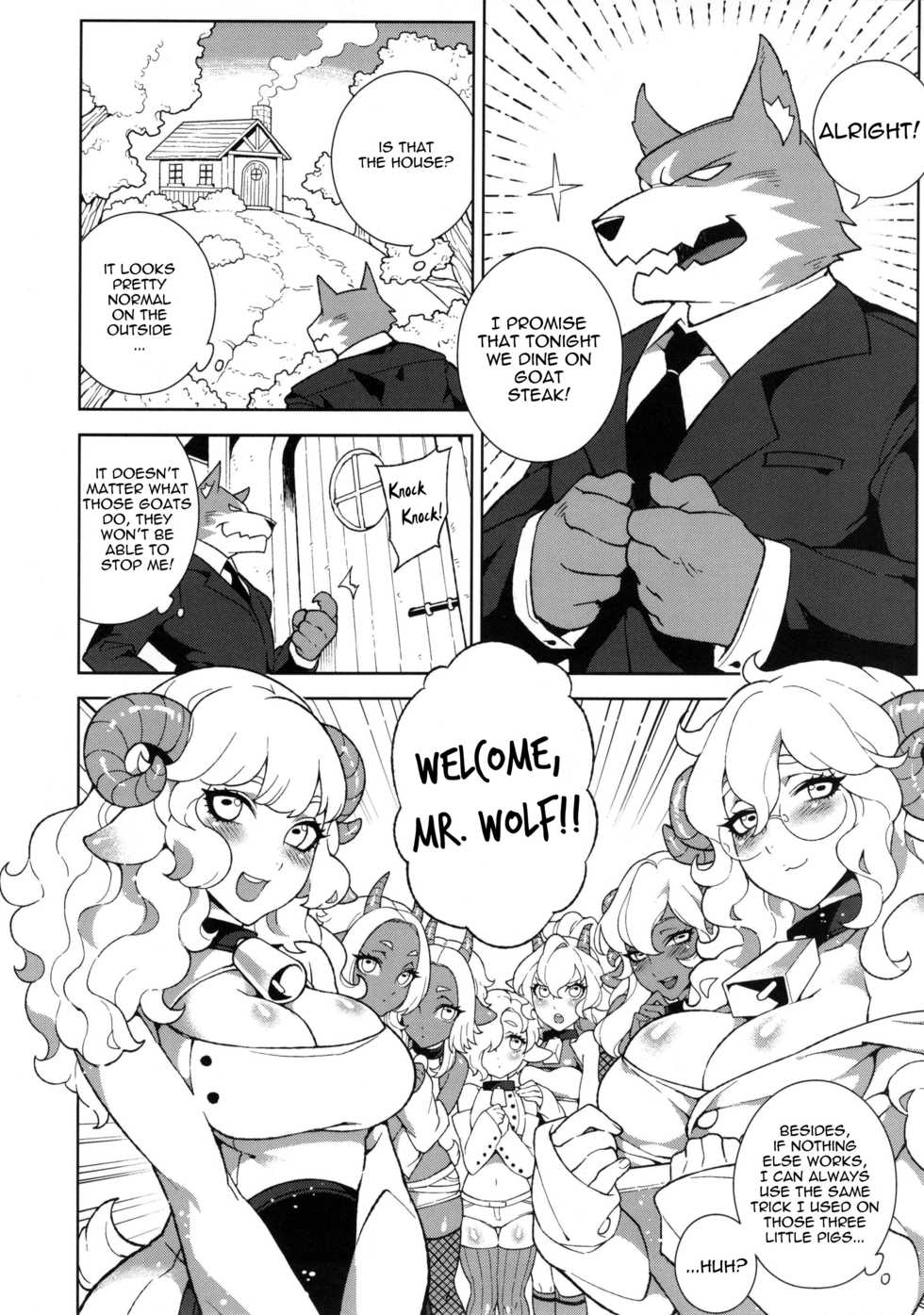 (C84) [Service Heaven, Turtle.Fish.Paint (Karei, Abi Kamesennin)] Dounen Hakai ~Ookami to Nanahiki no Kohitsuji~ | Childhood Destruction #5 ~The Wolf and the Seven Young Goats~ (The Wolf and the Seven Young Kids) [English] [Belldandy100] [Decensored] - Page 6