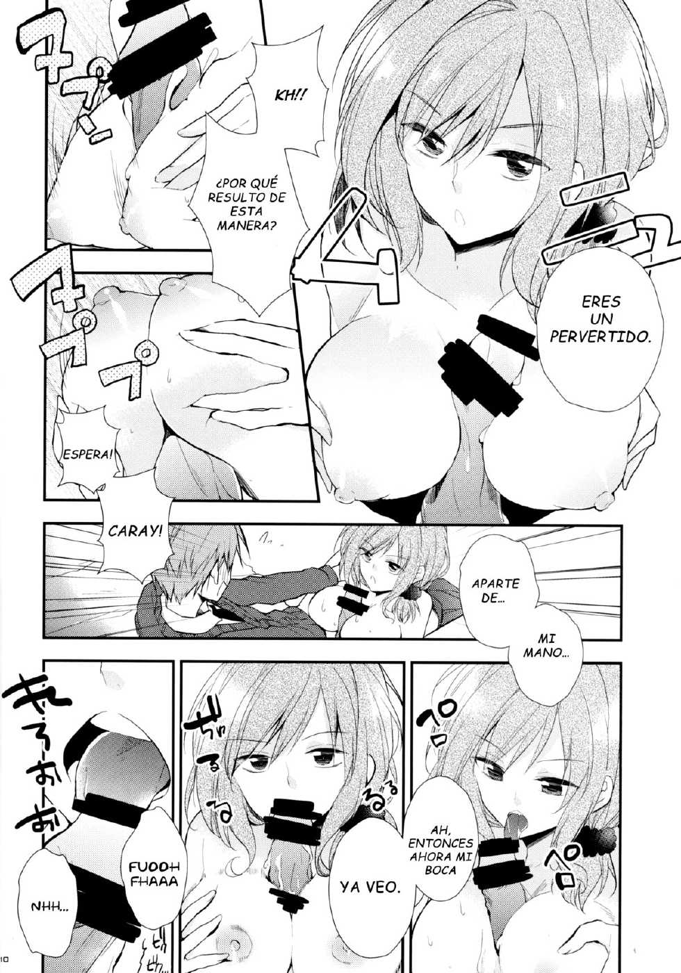 (SC65) [MeroMero Melon (Ou, Peke)] Gekkan Majo Yuzuki-sama (Gekkan Shoujo Nozaki-kun) [Spanish] (AnmAdcts) - Page 10