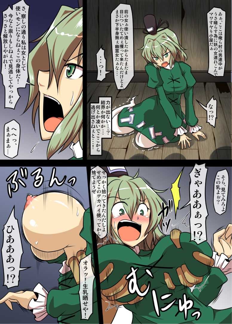[Shimofuri Green Meat (Midori Niku)] Kawaisou na Tojiko-san (Touhou Project) [Digital] - Page 3