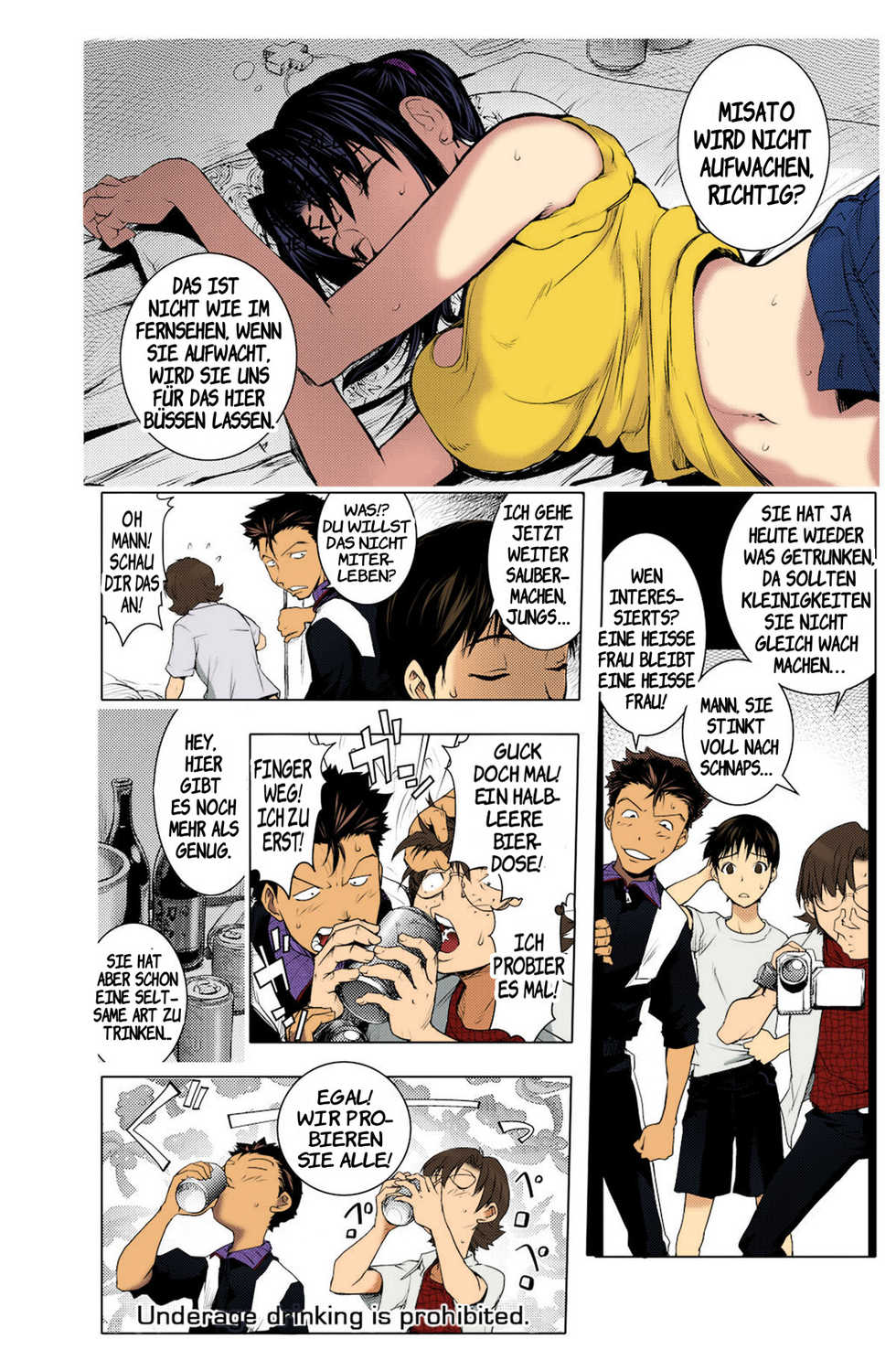 [URAKON (Kon-Kit)] The Prank Night (Neon Genesis Evangelion) [German] [SchmidtSST] [Colorized] [Digital] - Page 11