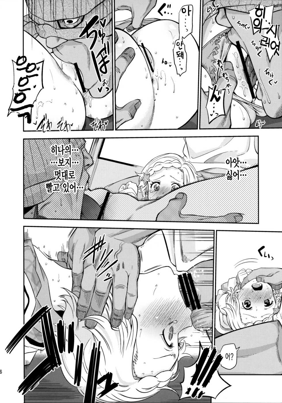 (C88) [Nobita Graph (Ishigana)] Otome to Hinaki no Jinsei Mattari Kudarizaka (Aikatsu!) [Korean] [Team Edge] - Page 5