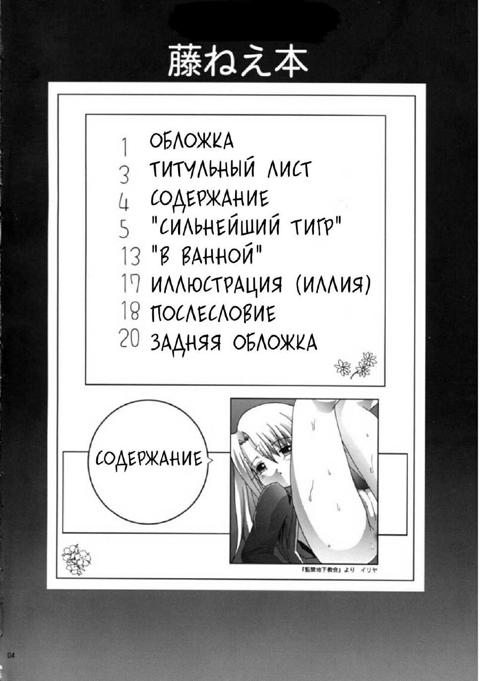 (C66) [Manganiku (Kinjou Kazuma)] Toratora! Fuji-nee Hon (Fate/Stay Night) [Russian] [RaS_MuL] - Page 3