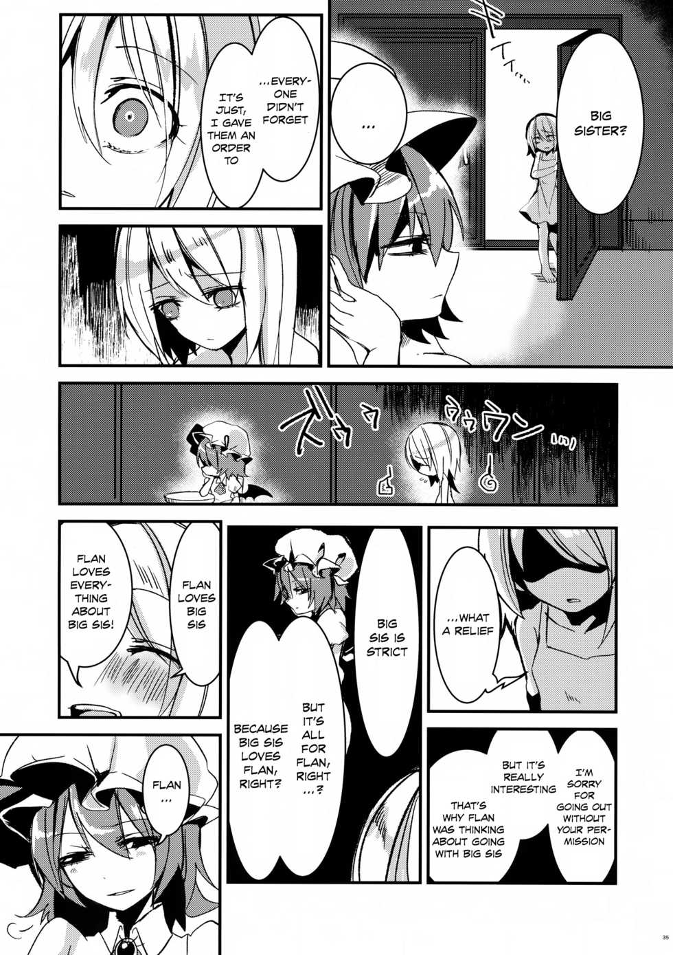 (Kouroumu 10) [Oyatsukan (Who Are You)] Eye (Touhou Project) [English] - Page 34