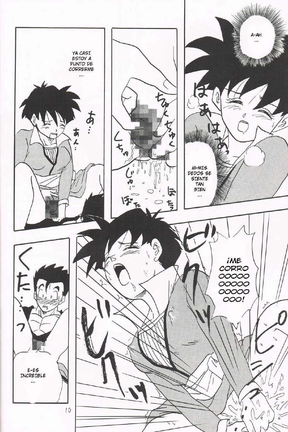 (C46) [Chirigami Goya, Fusuma Goten (Shouji Haruko)] Y (Dragon Ball Z) [Spanish] [LKNOFansub] - Page 9