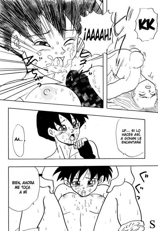 (C46) [Chirigami Goya, Fusuma Goten (Shouji Haruko)] Y (Dragon Ball Z) [Spanish] [LKNOFansub] - Page 39