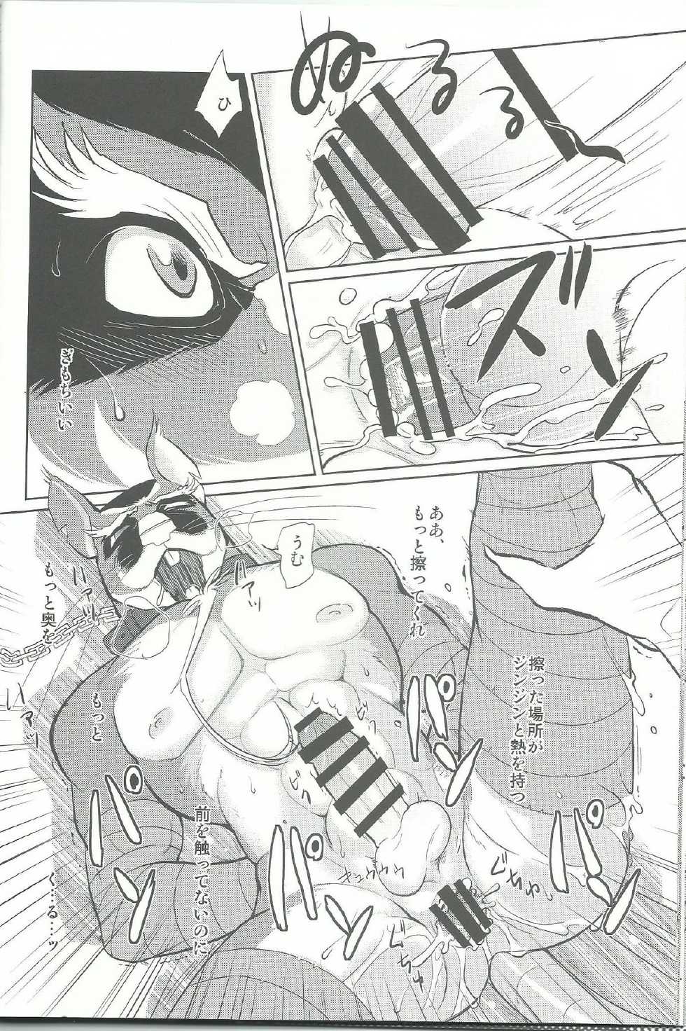(Fur-st 8) [INK (Kreuz, Kandagawa Gufu)] Splinter-sensei Kiki-ippatsu (Teenage Mutant Ninja Turtles) - Page 17