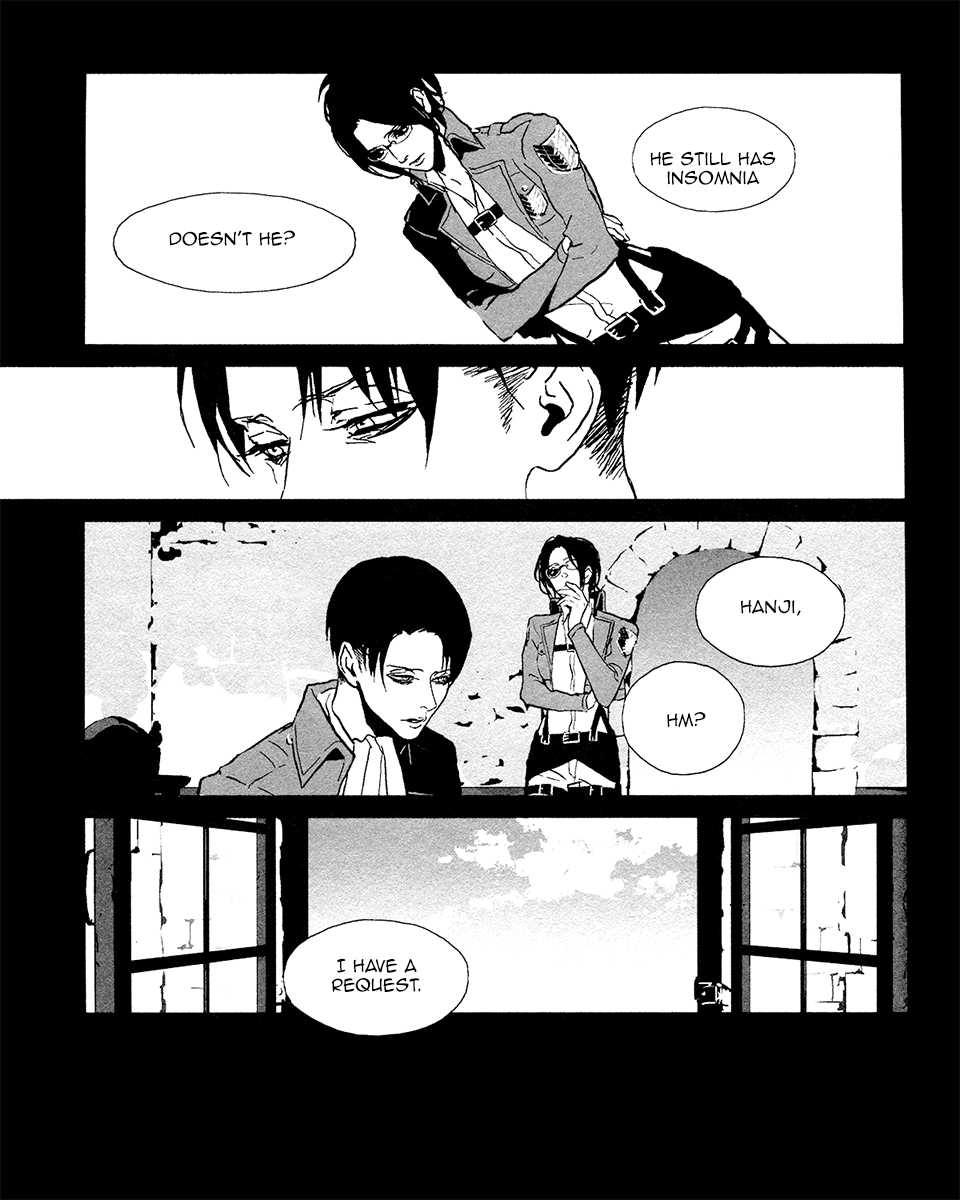 (C87) [Idea (Seina Rin)] EGOIST02 (Shingeki no Kyojin) [English] [Cocobees + KEY AND CRAVAT] - Page 17