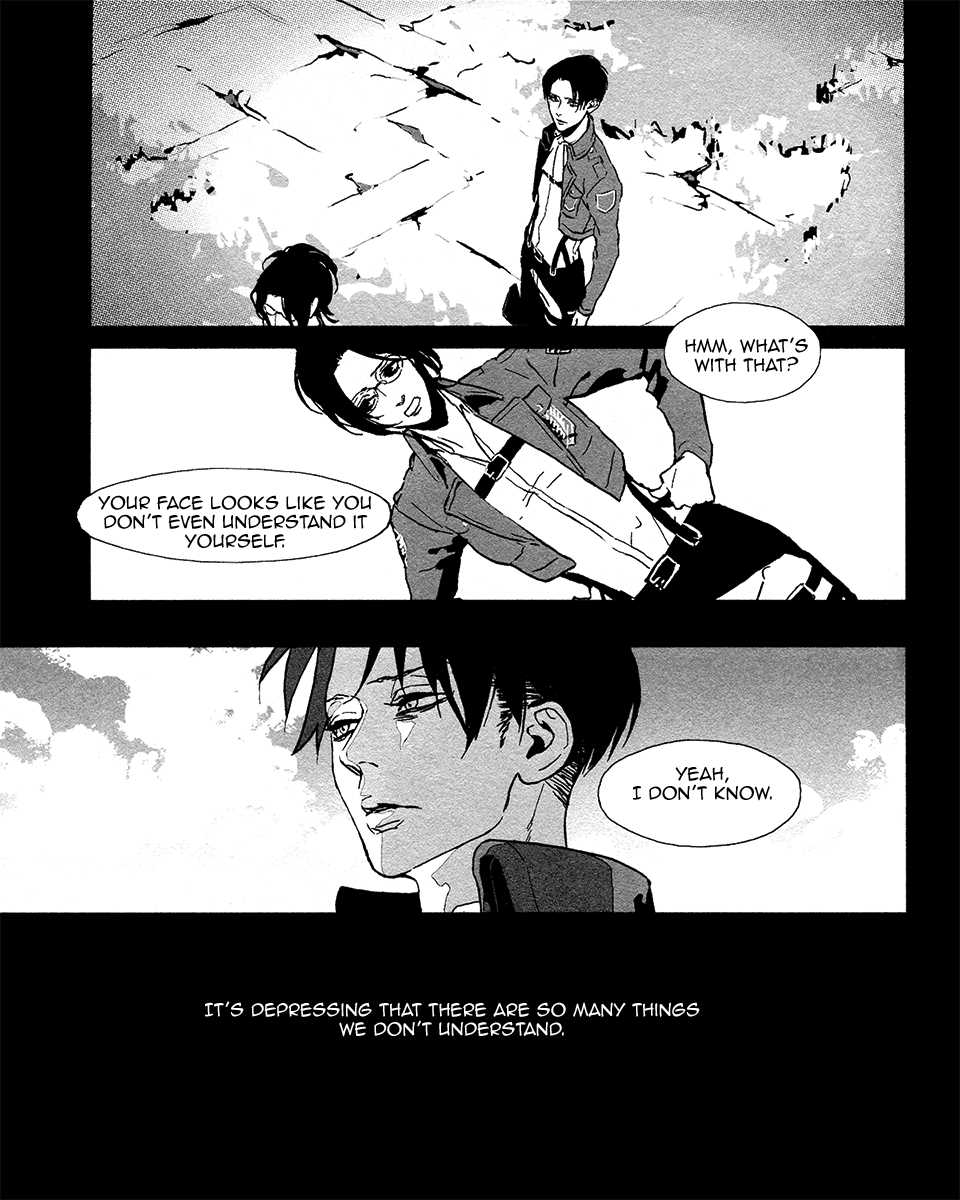 (C87) [Idea (Seina Rin)] EGOIST02 (Shingeki no Kyojin) [English] [Cocobees + KEY AND CRAVAT] - Page 23