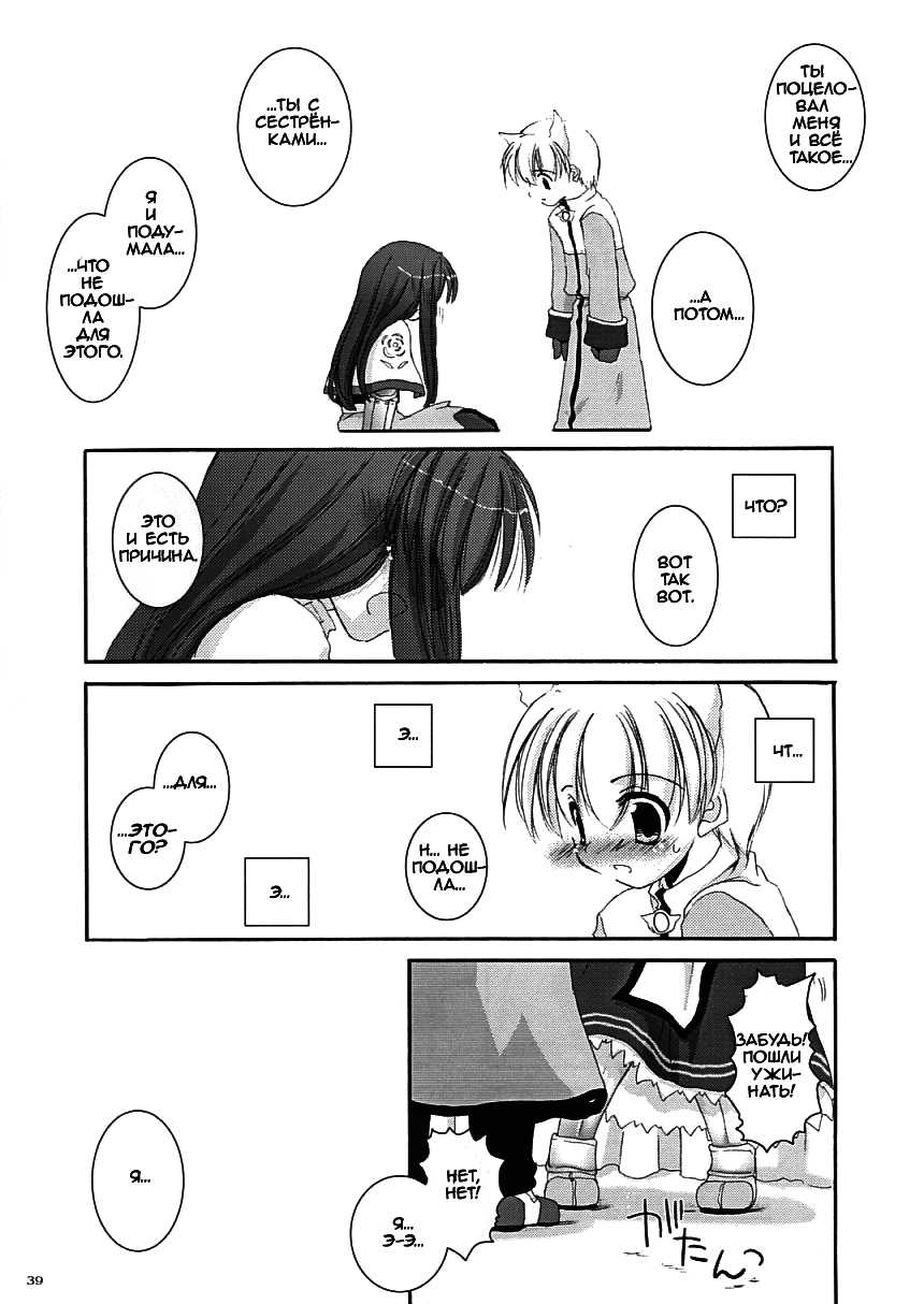 (CR33) [Digital Lover (Nakajima Yuka)] D.L. action 17 (Ragnarok Online) [Russian] [dozer] - Page 39