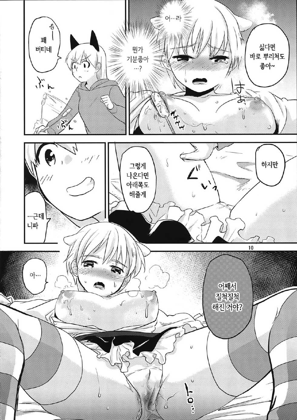 (C87) [Water Garden (Hekyu)] Active Positive (Strike Witches) [korean] [Team 낙오자들] - Page 10