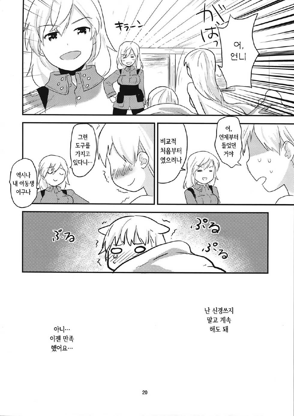 (C87) [Water Garden (Hekyu)] Active Positive (Strike Witches) [korean] [Team 낙오자들] - Page 20