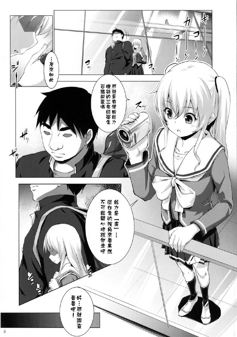 [Nanatsu no Kagiana (Nanakagi Satoshi)] Defective (Charlotte) [Chinese] [无毒汉化组] [Digital] - Page 5