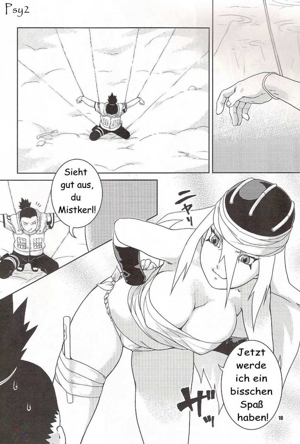 (C68) [Nekomataya (Nekomata Naomi)] Nakisuna no Yoru | Night of Crying Sand (Naruto) [German] [Psy2] - Page 8