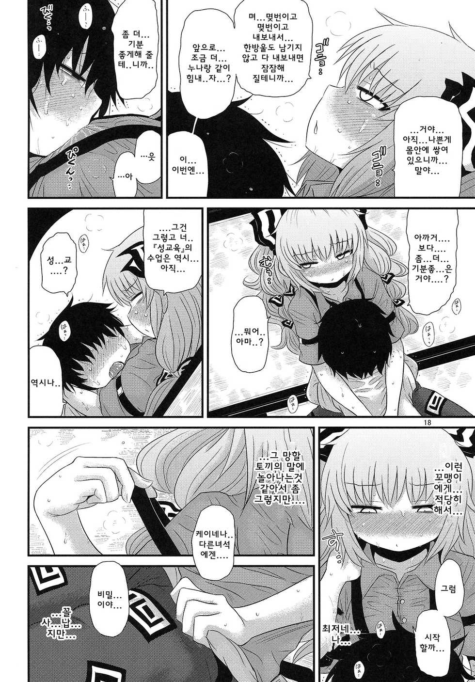 (C86) [Fugudoku (Katou Fuguo)] SURUDAKE Hachi. (Touhou Project) [Korean] [WestVatican] - Page 17