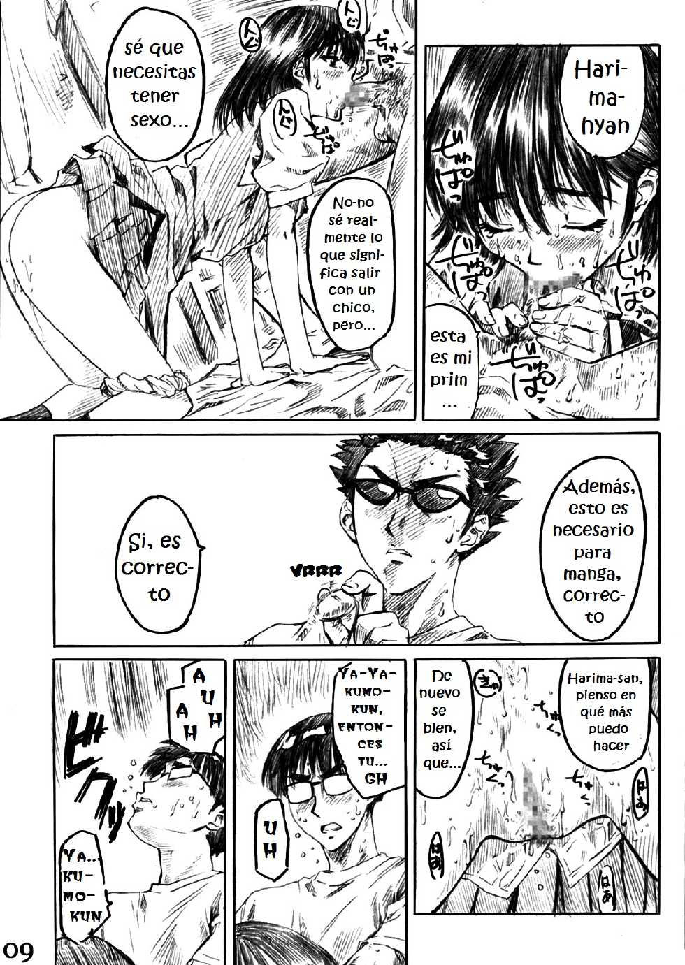 (SWEET SCRAMBLE) [MARUTA-DOJO (Maruta)] School Rumble Harima no Manga Michi Vol. 2 (School Rumble) [Spanish] [ganstatrad] - Page 8