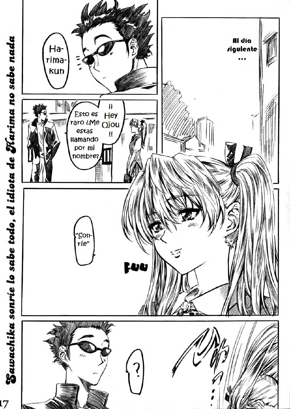 (SWEET SCRAMBLE) [MARUTA-DOJO (Maruta)] School Rumble Harima no Manga Michi Vol. 2 (School Rumble) [Spanish] [ganstatrad] - Page 16