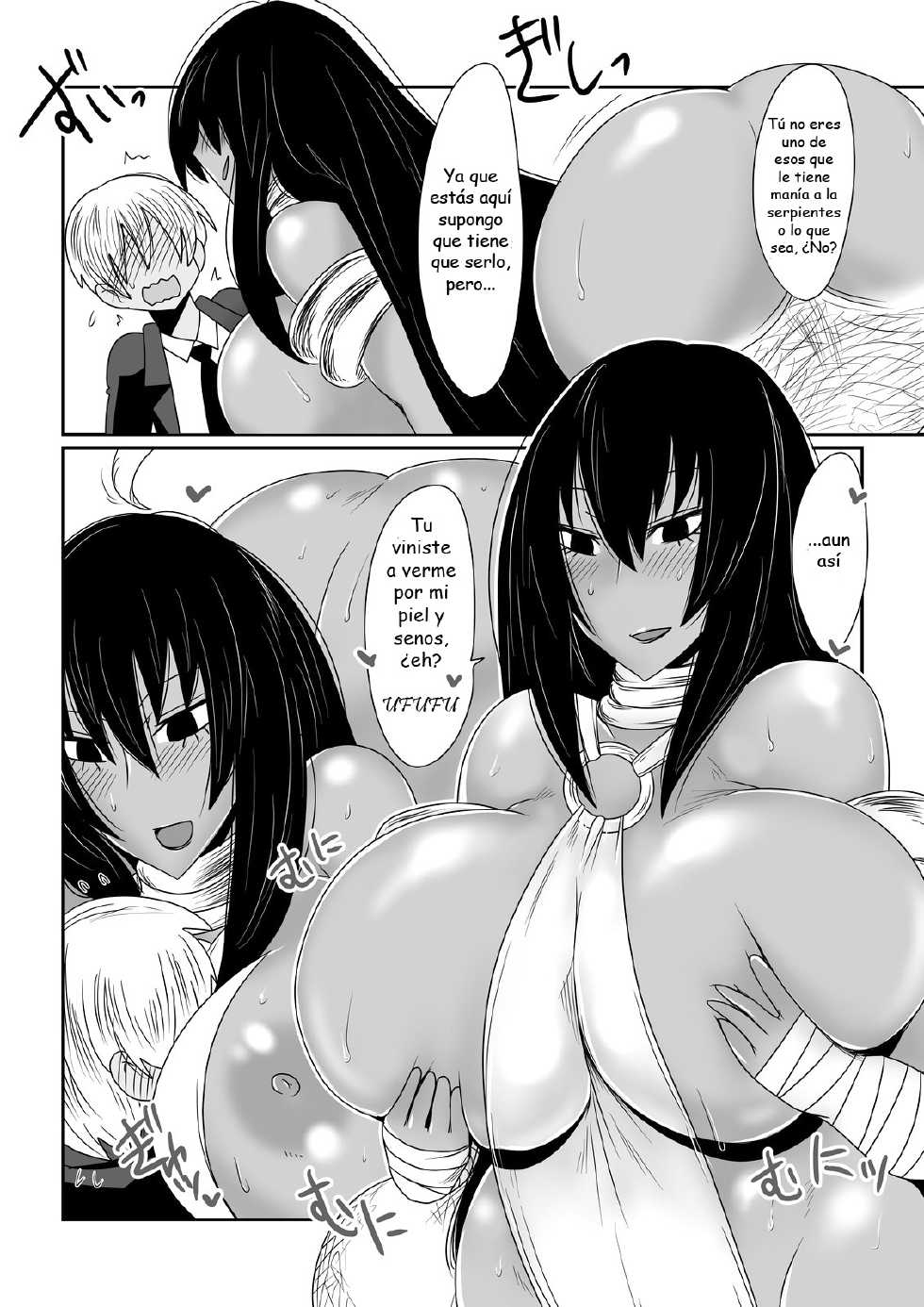 [Hroz] Ishuzoku to Dekiru Shoukan -Kasshoku Hebihime Hen- [Spanish] [Zen] - Page 4